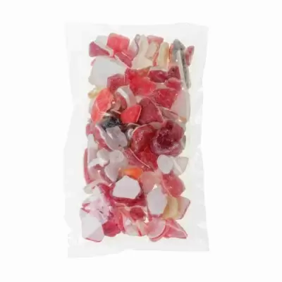 Стеклянная крошка красная