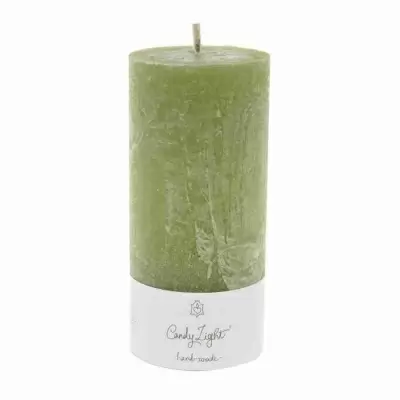 Свеча парафиновая зеленая