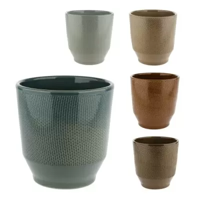 Кашпо вазон из керамики Dendrobium