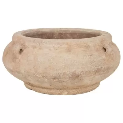 Горшок из глины Jar round