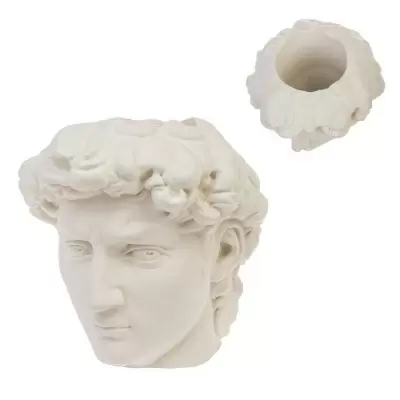 Кашпо для цветов Голова Давида