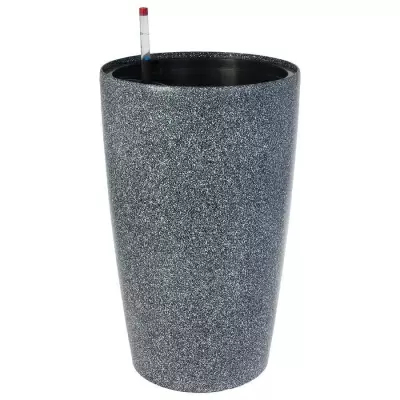 Пластиковое кашпо с автополивом Vase Stone Пластиковое кашпо с автополивом Vase Stone