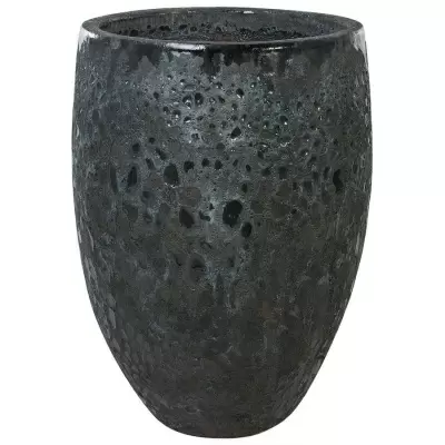 Высокий горшок для цветов S-black 