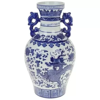 Декоративная ваза Шинуазри Босвиль