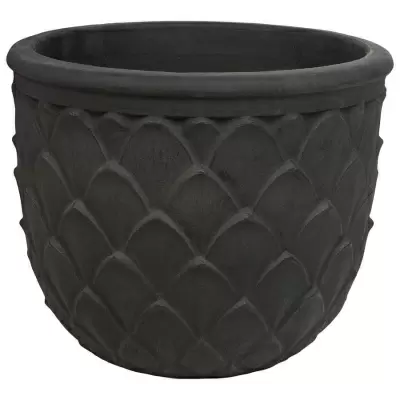 Глиняный большой горшок Mterra Leaves Jar