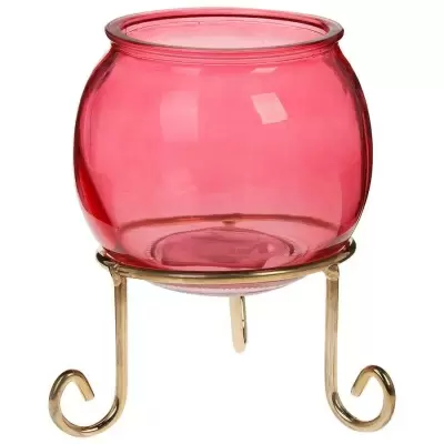 Подсвечник Розовый