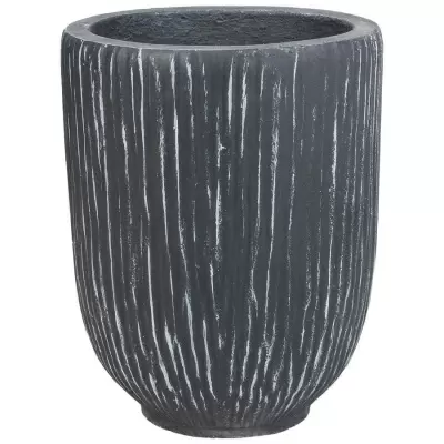 Маленький керамический горшок Ribs Jar Маленький керамический горшок Ribs Jar