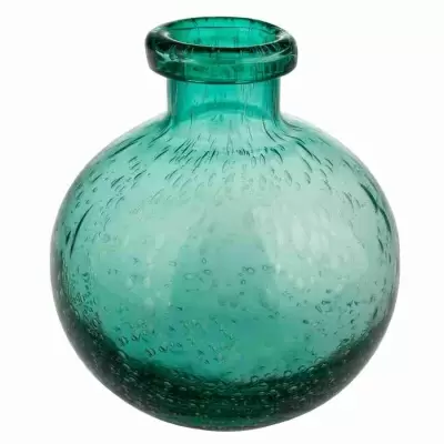 Стеклянная ваза Скрипач