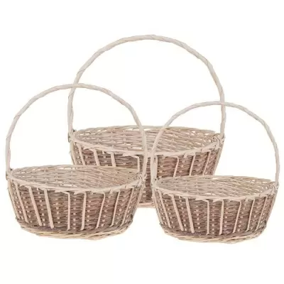 Набор плетеных корзин Ида