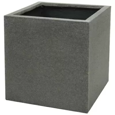 Большой прямоугольный горшок Plain Cube