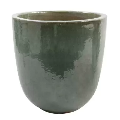 Уличный керамический горшок Egg vase