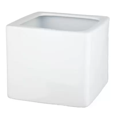 Керамическое прямоугольное кашпо Hyacinth