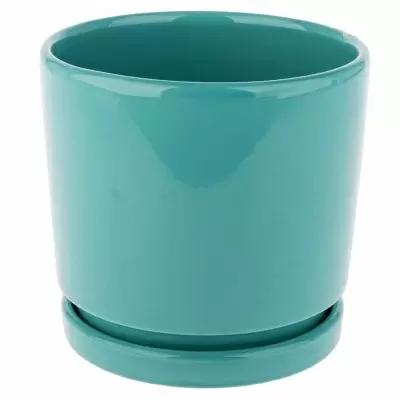 Керамический горшок с поддоном JENA