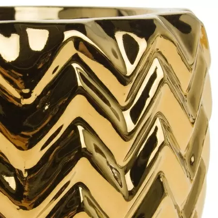 Керамическое кашпо Золотая песня