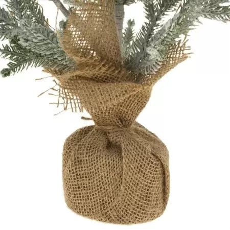 Ель настольная заснеженная искусственная  Ель настольная заснеженная искусственная