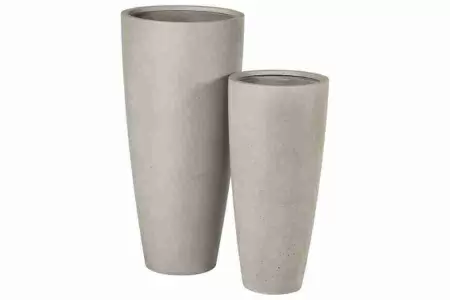 Цветочный горшок Round Sandy Cement column