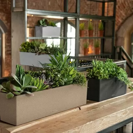 Кашпо Lechuza Balconera Stone 80