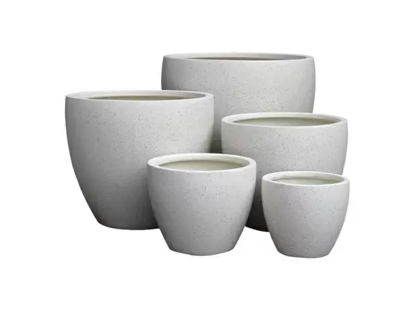 Горшок для цветов Pote-white Round