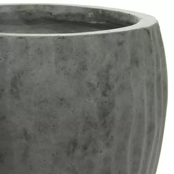 Большой уличный горшок Waves Round