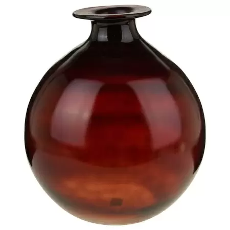 Стеклянная ваза бутылочная Грауле