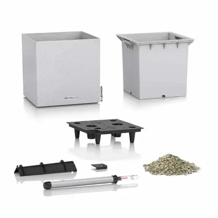 Кашпо Lechuza Canto Stone low