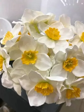 Нарциссы букет искусственный