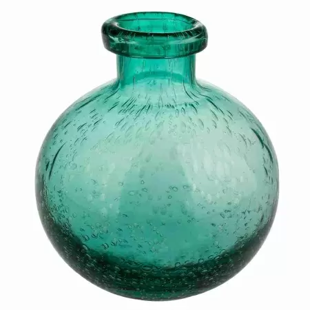 Стеклянная ваза Скрипач