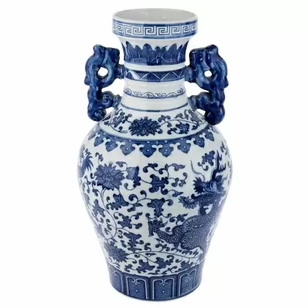 Ваза из керамики Китайский дракон