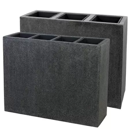 Высокий прямоугольный горшок Rectangle