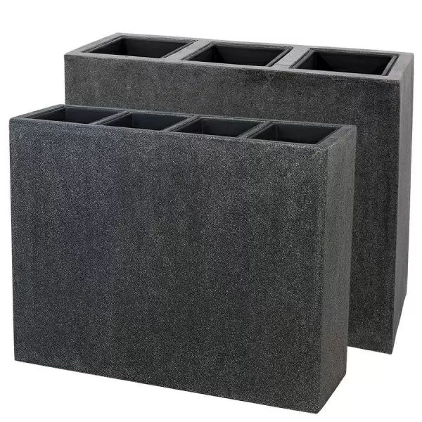 Высокий прямоугольный горшок Rectangle