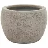Большой цветочный горшок Plain stone Round