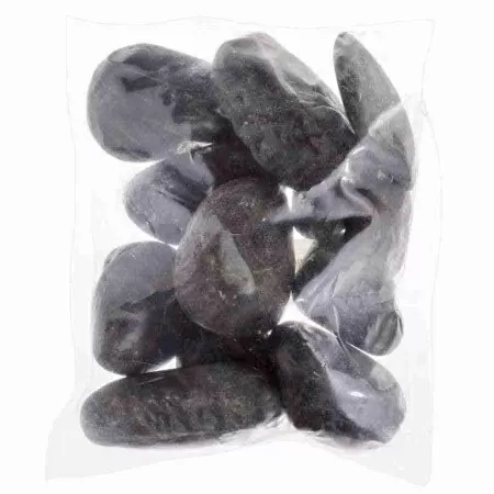 Галька шлифованная черная