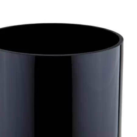 Стеклянная ваза Черный цилиндр