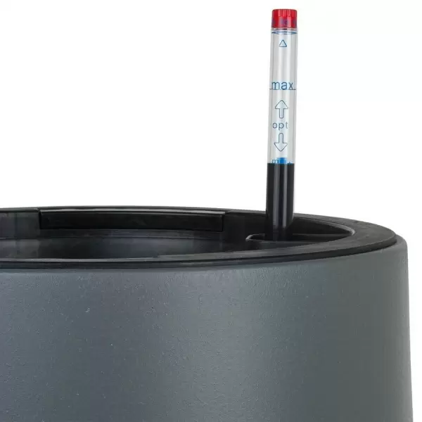 Пластиковое кашпо с автополивом Jar Silk WL