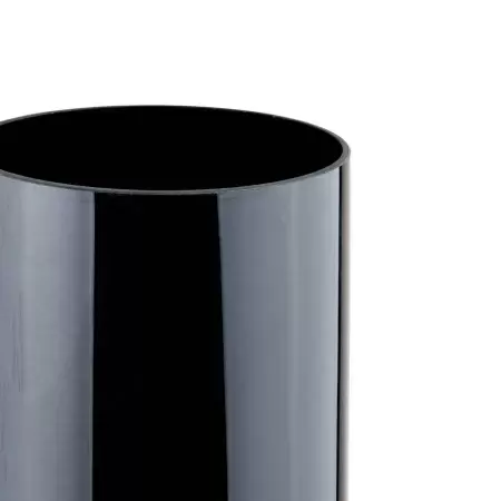 Стеклянная ваза Черный цилиндр