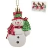 Набор елочных игрушек Снеговик