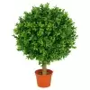 Самшит искусственный Шар в кашпо 