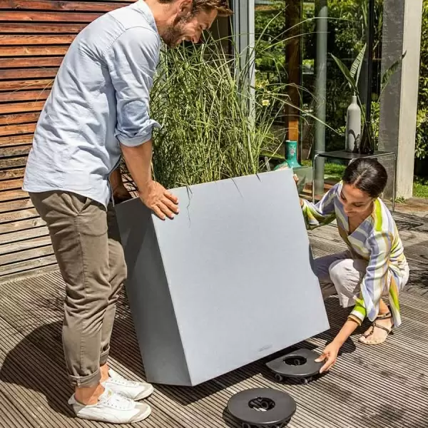 Кашпо Lechuza Canto Stone wide