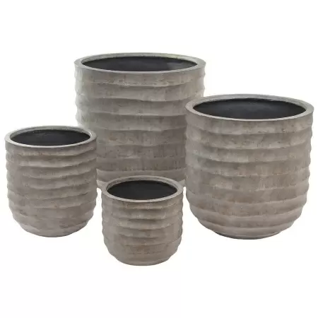 Большой уличный горшок Palm Round