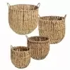 Набор плетеных кашпо Алия фото