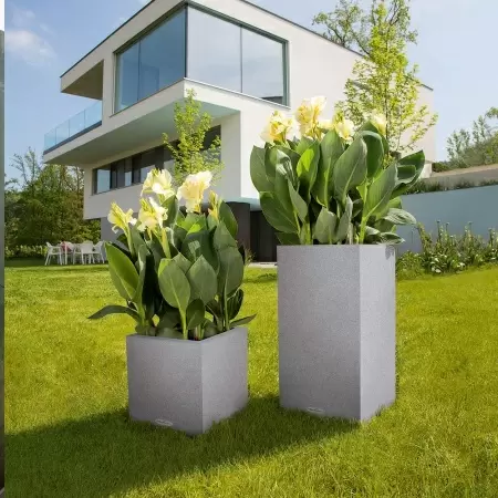 Кашпо Lechuza Canto Stone high