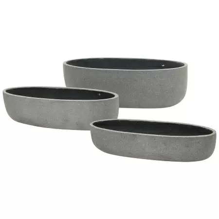 Уличный горшок Plain Oval