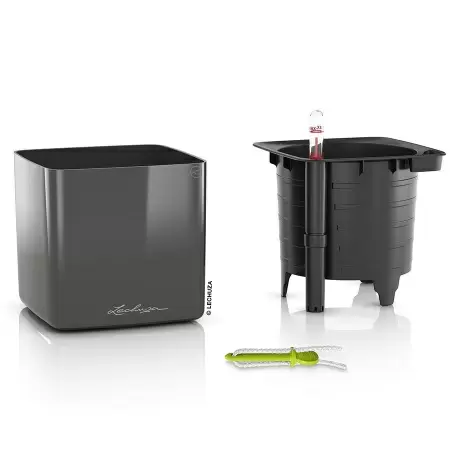 Кашпо Lechuza Cube Glossy