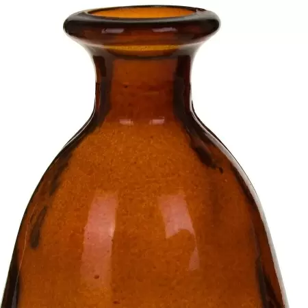 Стеклянная ваза бутылочная Грауле