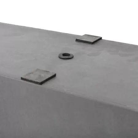 Цветочный горшок Rectangle Natural Smoot cubical