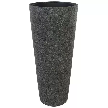 Высокий вазон Rock-gray 