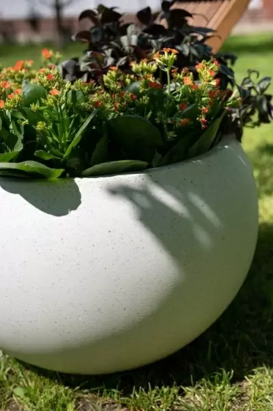 Горшок для цветов Pote-white Ball