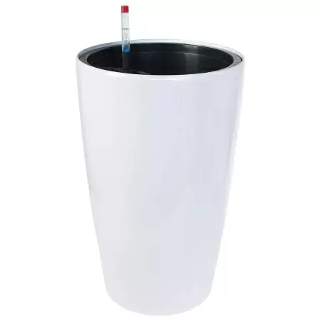 Пластиковое кашпо с автополивом Vase Silk
