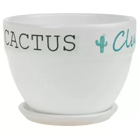 Кашпо White Cactus