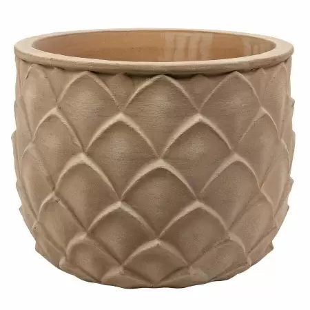 Глиняный большой горшок Mterra Leaves Jar